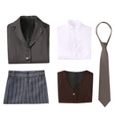 Corpse Bride Victor Van Dort Cosplay Costume Grey Uniform Suit