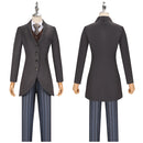 Corpse Bride Victor Van Dort Cosplay Costume Grey Uniform Suit