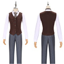 Corpse Bride Victor Van Dort Cosplay Costume Grey Uniform Suit