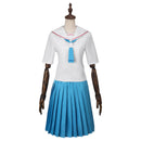 Cosmic Princess Kaguya! Ayatsumugi Roka Cosplay Costume Pink Vest Sailor Suit