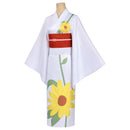Cosmic Princess Kaguya! Iroha Sakayori Cosplay Costume Printed Long Kimono
