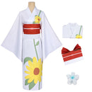 Cosmic Princess Kaguya! Iroha Sakayori Cosplay Costume Printed Long Kimono