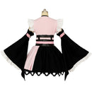 Cosmic Princess Kaguya! Kaguya Cosplay Costume Bell Sleeve Pink Kimono