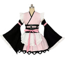 Cosmic Princess Kaguya! Kaguya Cosplay Costume Bell Sleeve Pink Kimono