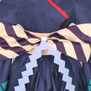 Cosmic Princess Kaguya! Yachiyo Cosplay Costume High Low Navy Blue Kimono