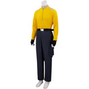 Creature Commandos Richard Cosplay Costume Yellow Top Gray Pants - AwwwCos