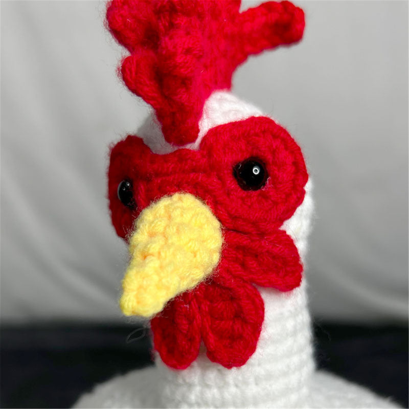 Crochet Hat Chick Frog Handmade Knitted Beanie Halloween Cosplay Hat