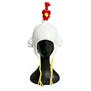 Crochet Hat Chick Frog Handmade Knitted Beanie Halloween Cosplay Hat - AwwwCos
