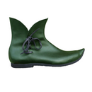 Curved Point Shoes Lace-Up Roman Pirate Viking Cosplay Pointed Boots - AwwwCos