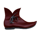 Curved Point Shoes Lace-Up Roman Pirate Viking Cosplay Pointed Boots - AwwwCos