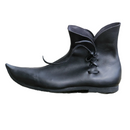 Curved Point Shoes Lace-Up Roman Pirate Viking Cosplay Pointed Boots - AwwwCos