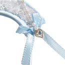 Cute Blue Maid UCosplay Costume Sweet Lolita Swimwear Accessories