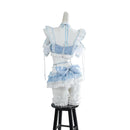 Cute Blue Maid UCosplay Costume Sweet Lolita Swimwear Accessories