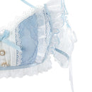 Cute Blue Maid UCosplay Costume Sweet Lolita Swimwear Accessories