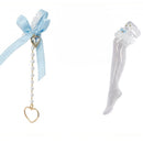 Cute Blue Maid UCosplay Costume Sweet Lolita Swimwear Accessories