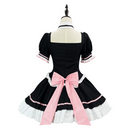 Cute Cat Claw Bow Ties Embroidered Maid Cosplay Lolita Suit - AwwwCos