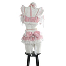 Cute Pink Maid Cosplay Costume Sweet Lolita Swimwear Accessories