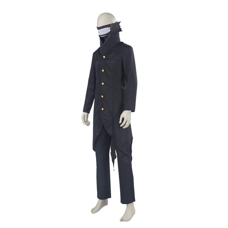 Dandadan Ken Takakura Cosplay Costume Men Black Uniform