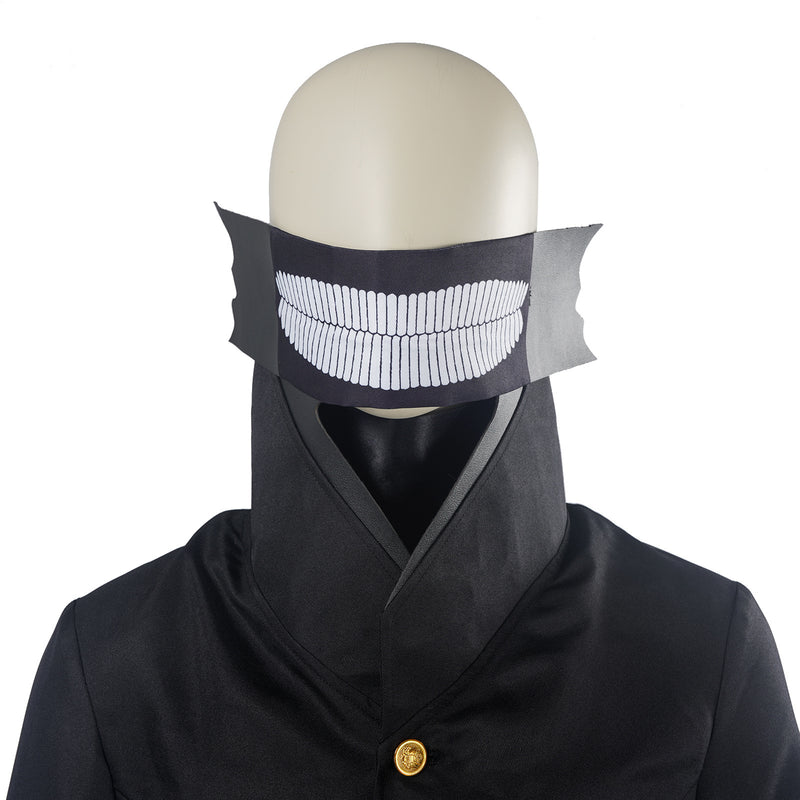 Dandadan Ken Takakura Cosplay Costume Men Black Uniform