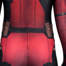 Deadpool3 Wade Winston Wilson Kid Cosplay Costume Children Jumpsuit