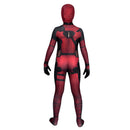Deadpool3 Wade Winston Wilson Kid Cosplay Costume Children Jumpsuit