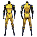 Movies Deadpool3 Wolverine Cosplay Costume Men Marvel Jumpsuit Uniform