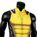 Movies Deadpool3 Wolverine Cosplay Costume Men Marvel Jumpsuit Uniform