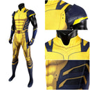 Movies Deadpool3 Wolverine Cosplay Costume Men Marvel Jumpsuit Uniform