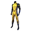 Movies Deadpool3 Wolverine Cosplay Costume Men Marvel Jumpsuit Uniform