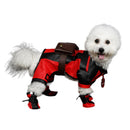 Deadpool & Wolverine Dogpool Cosplay Costume Dog Red Cute Leather Clothes - AwwwCos