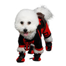 Deadpool & Wolverine Dogpool Cosplay Costume Dog Red Cute Leather Clothes - AwwwCos