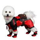 Deadpool & Wolverine Dogpool Cosplay Costume Dog Red Cute Leather Clothes - AwwwCos