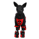 Deadpool & Wolverine Dogpool Cosplay Costume Dog Red Cute Leather Clothes - AwwwCos