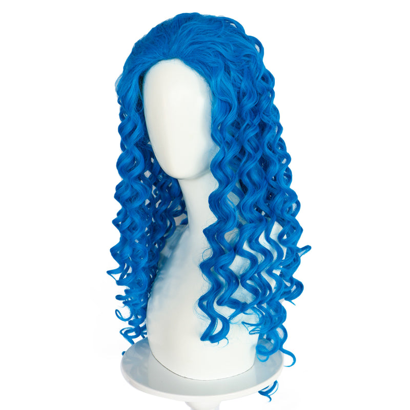 Descendants: The Rise of Red Cosplay Wig Blue Curly Hairpieces