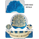 Descendants: The Rise of Red Cosplay Wig Blue Curly Hairpieces