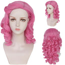 Descendants: The Rise of Red Cosplay Wig Pink Curly Hairpieces