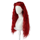 Descendants: The Rise of Red Red Cosplay Wig With 2 Hair Buds