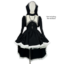 Diablo Sweet Embroidered Halloween Subculture Nuns Cosplay Costume - AwwwCos