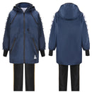 Twisted-Wonderland Hercules Idia Shroud Cosplay Costume Sports Jacket Navy Blue Sunscreen Suit Set