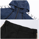 Twisted-Wonderland Hercules Idia Shroud Cosplay Costume Sports Jacket Navy Blue Sunscreen Suit Set