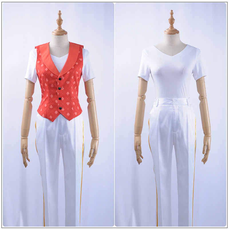 Twisted-Wonderland Cater Diamond Cosplay Costume Alice Men Formal Dress Suit
