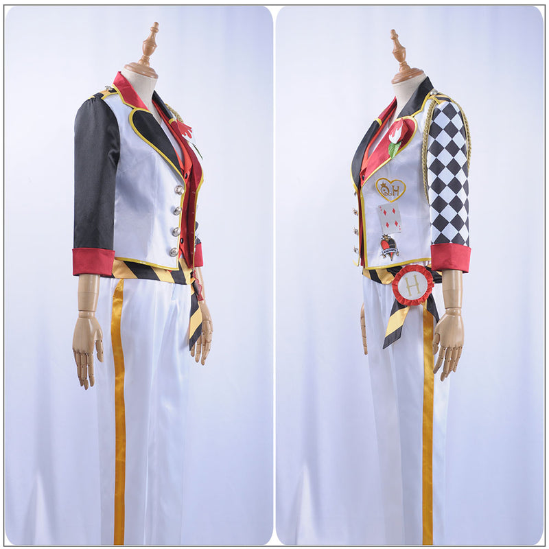 Twisted-Wonderland Cater Diamond Cosplay Costume Alice Men Formal Dress Suit