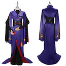 Twisted-Wonderland Vil Schoenheit Cosplay Costume Purple Retro Robe Coat