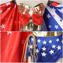 Drama Version Wonder Woman Cosplay Diana Prince Costume Cloak - AwwwCos