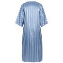 Embroidered Arab Youth Multicolor Striped Mid-Sleeve Men's Robe - AwwwCos