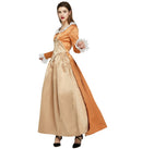 Hamilton Sisters Angelica Colonial Victorian Rococo Ball Gown Maiden Costume Dress - AwwwCos