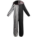Evil Clown Joker Asymmetric Jumpsuit One Size Cosplay Costume