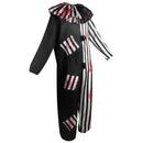 Evil Clown Joker Asymmetric Jumpsuit One Size Cosplay Costume