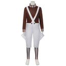 Movie Willy Wonka & the Chocolate Factory Oompa Cosplay Costume