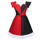 Final Fantasy FF14 Lalafell Feifei Cosplay Costume Valentione Rose Dress Lace Gloves - AwwwCos